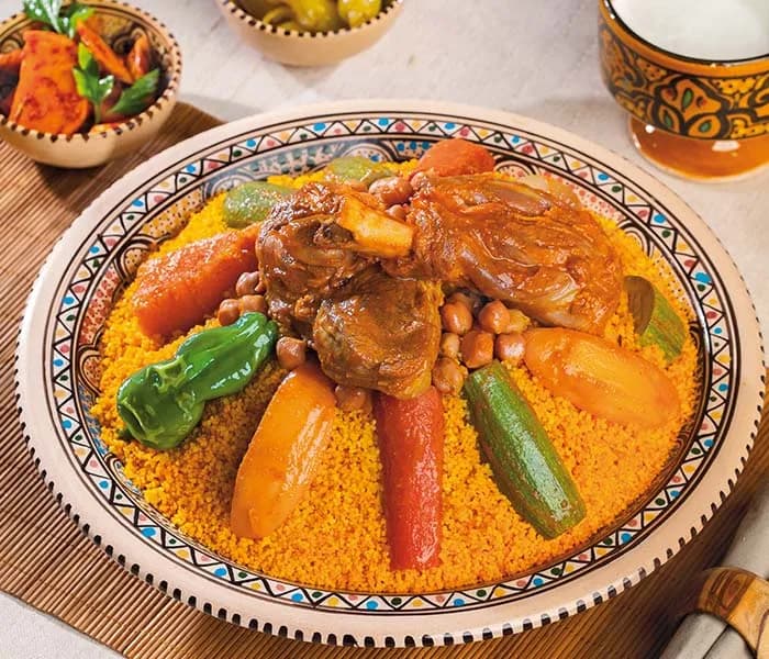 Couscous tunisois au poisson